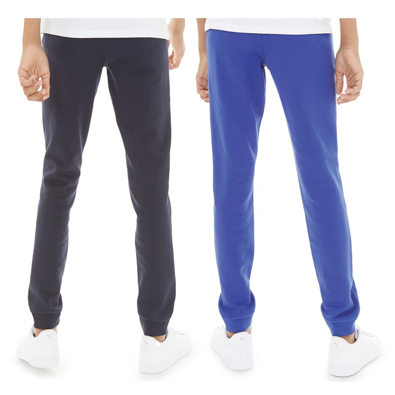 JACK & JONES Boys Two Pack Milo Joggers Navy Blazer