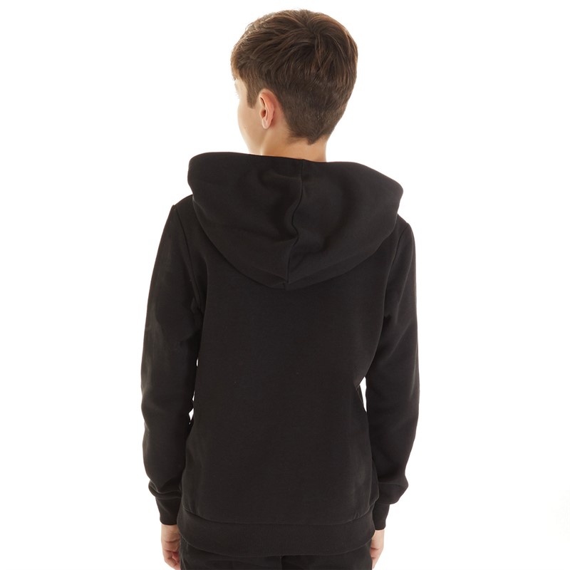 JACK AND JONES Boys Shawn Sweat Hoodie Black