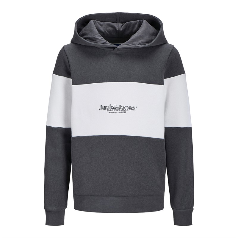JACK & JONES Boys Lakewood Tracksuit Iron Gate