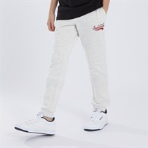 JACK AND JONES Drenge Logo Joggingbukser Hvid Melange