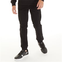 JACK AND JONES Drenge Marco Dean Cuffed Cargo Bukser Sort