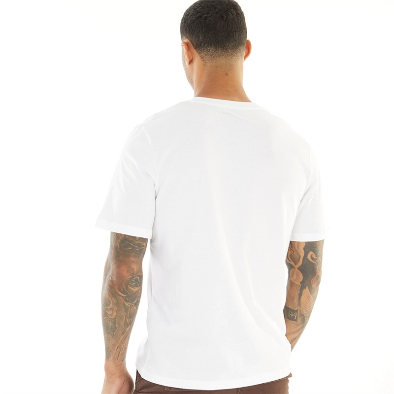 JACK AND JONES Herre Gradient T-shirts Hvid