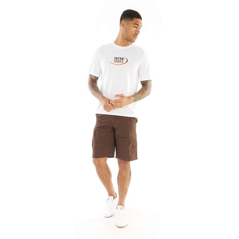 JACK AND JONES Herre Gradient T-shirts Hvid