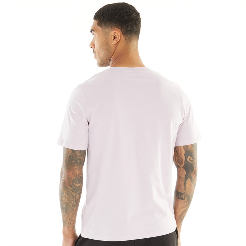 JACK AND JONES Herren Flowers T-Shirts Lila