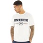 JACK & JONES T-Shirts Flowers Homme Ecru