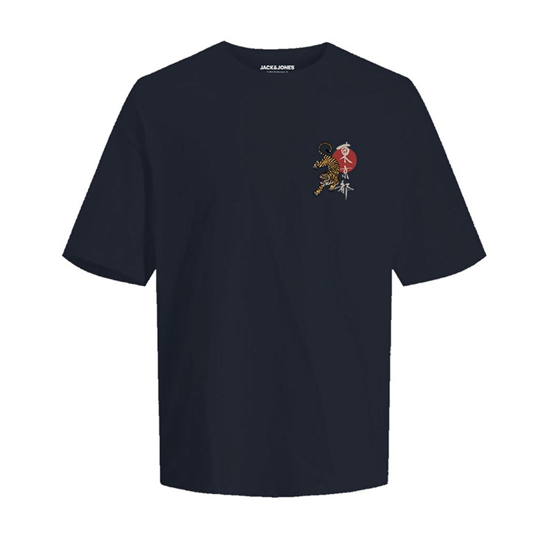 JACK AND JONES Herre Nagasaki T-shirts Sort