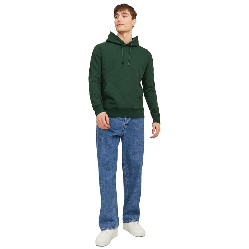 JACK AND JONES Heren Star Basic Hoodies Groen