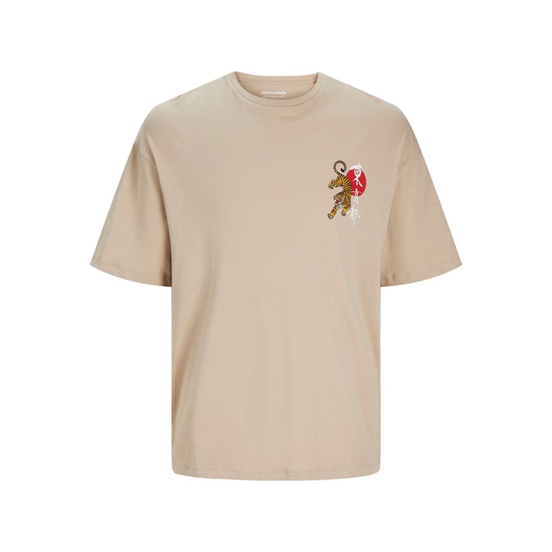 JACK AND JONES Herre Nagasaki T-shirts Brun