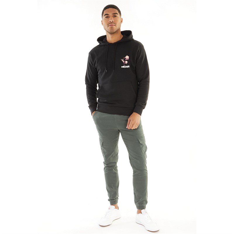 JACK AND JONES Heren Games Hoodies Zwart