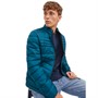 JACK AND JONES Heren Hero Puffer Jas Matroos Blauw