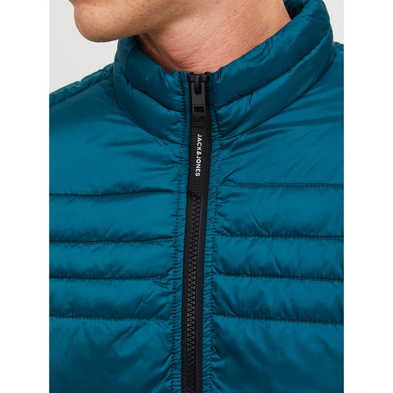 JACK AND JONES Heren Hero Puffer Jas Matroos Blauw