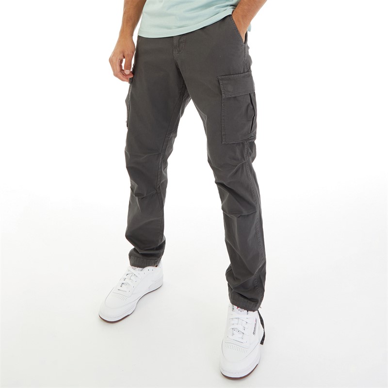 JACK AND JONES Herren Cargo Hose Asphalt