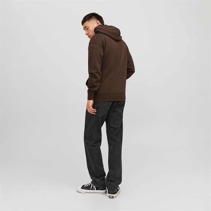 JACK AND JONES Herren Vesterbro Kapuzenpullover Braun