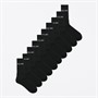 JACK & JONES Boys Ten Pack Regen Tennis Socks Black