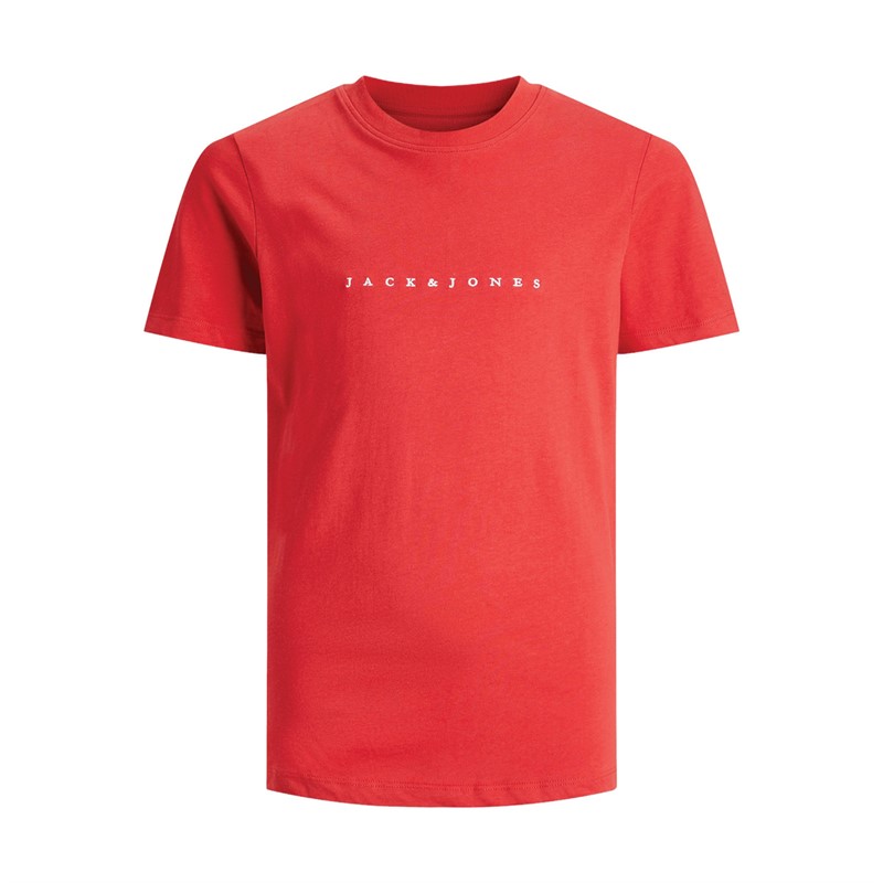 JACK AND JONES Jungen Copenhagen T-Shirts Rot