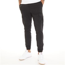 JACK AND JONES Mens Joe Tech Cargo Pants Black