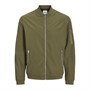 JACK & JONES Mens Mash Bomber Dusky Green