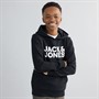 JACK & JONES Sweats à Capuche Logo Garçon Noir