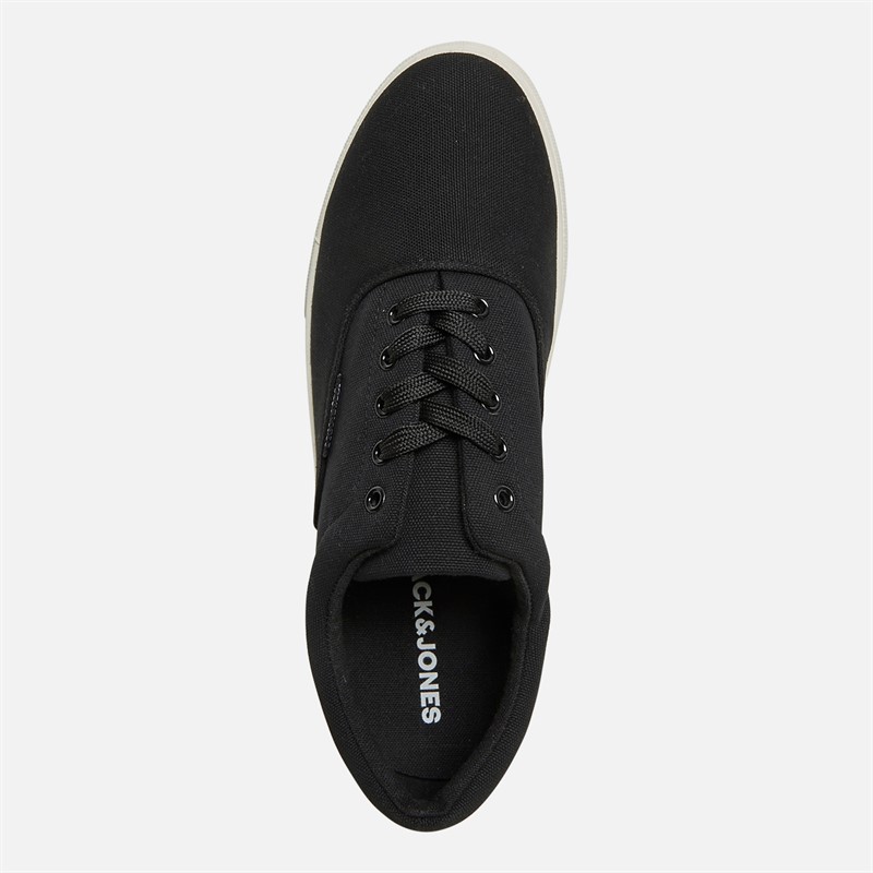 JACK & JONES Mens Richmond Lace Up Trainers Black