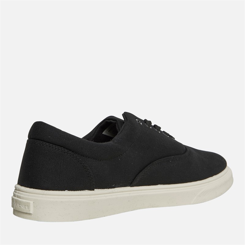 JACK & JONES Mens Richmond Lace Up Trainers Black