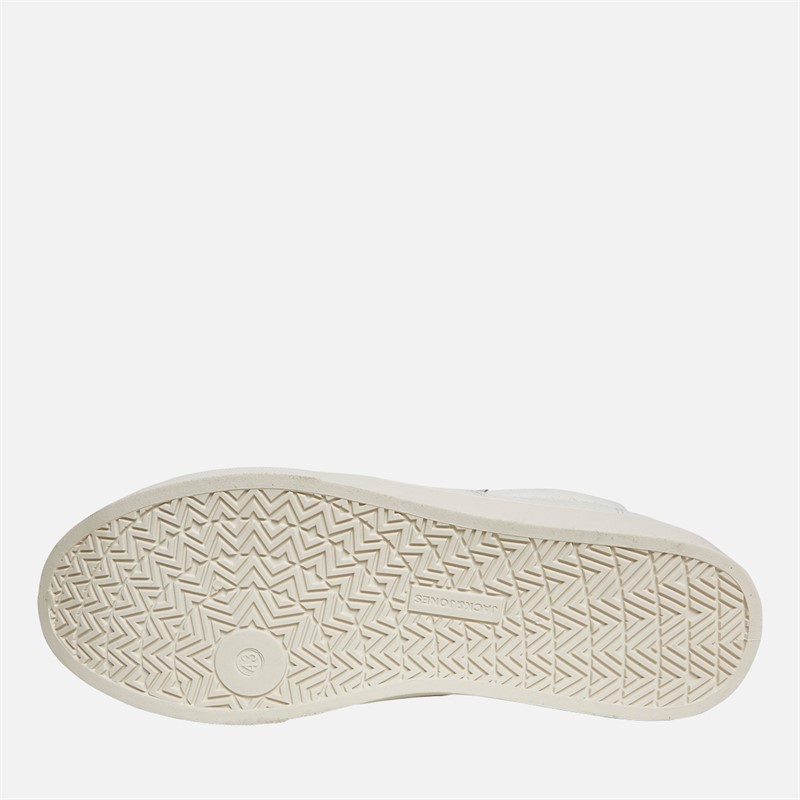 JACK & JONES Mens Richmond Slip On Pumps Bright White