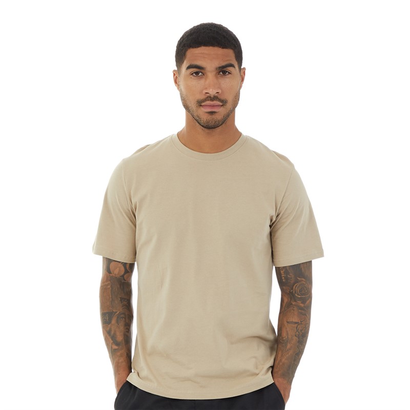 JACK AND JONES Mens Relaxed T-Shirt Crockery