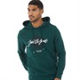 JACK AND JONES Mens Tiley Hoodie Deep Teal