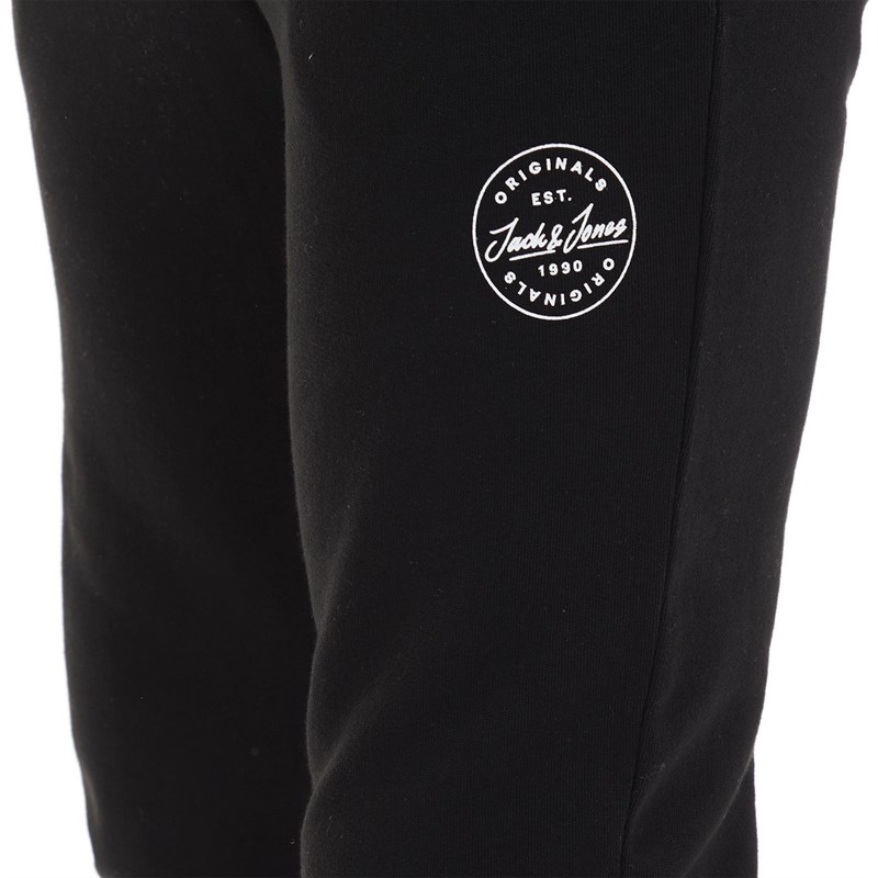 JACK AND JONES Mens Gordon Shark Joggers Black
