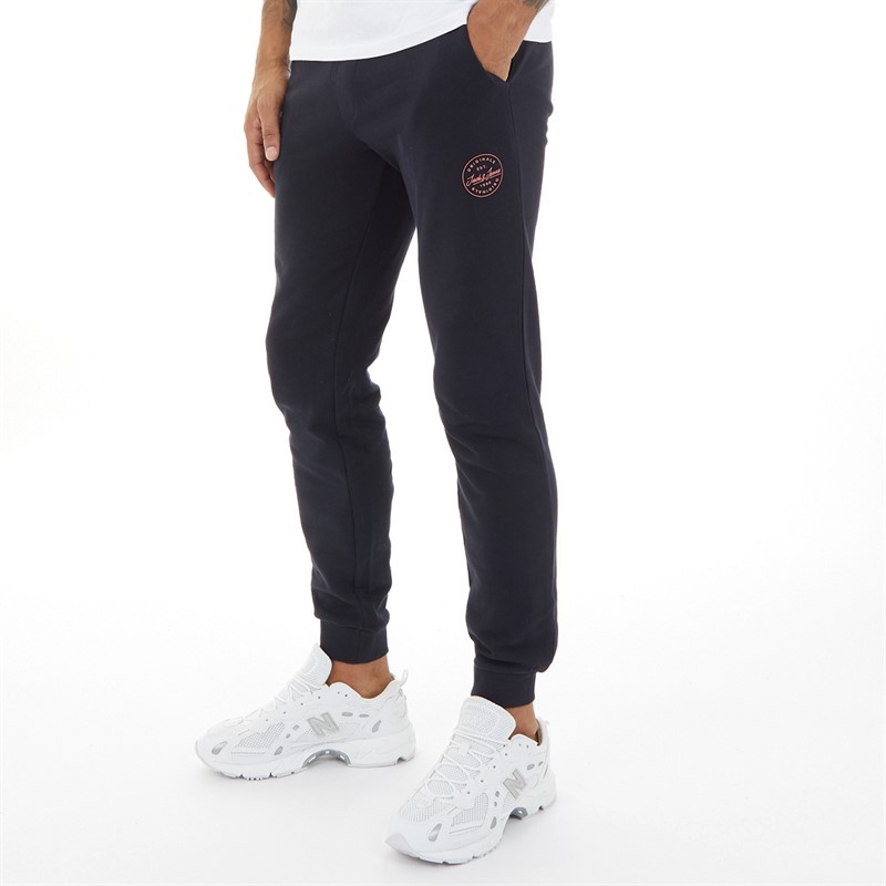 JACK AND JONES Mens Gordon Shark Joggers Navy Blazer