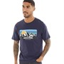 JACK & JONES Mens Peak T-Shirt Navy Blazer