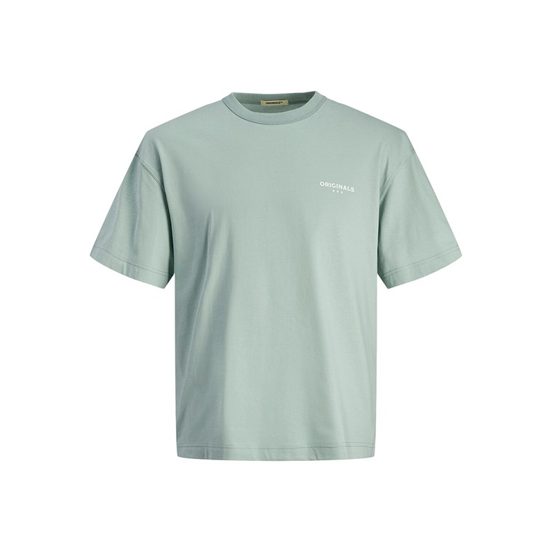 JACK & JONES T-Shirts Mykonos Back Homme Vert