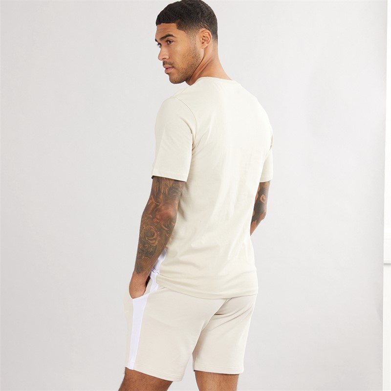 JACK & JONES Mens Trip Co-Ord Moonbeam