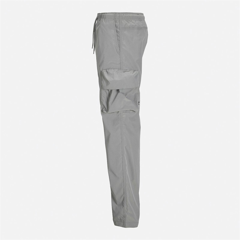 JACK AND JONES Mens Kane Tech Cargo Pants Ultimate Grey