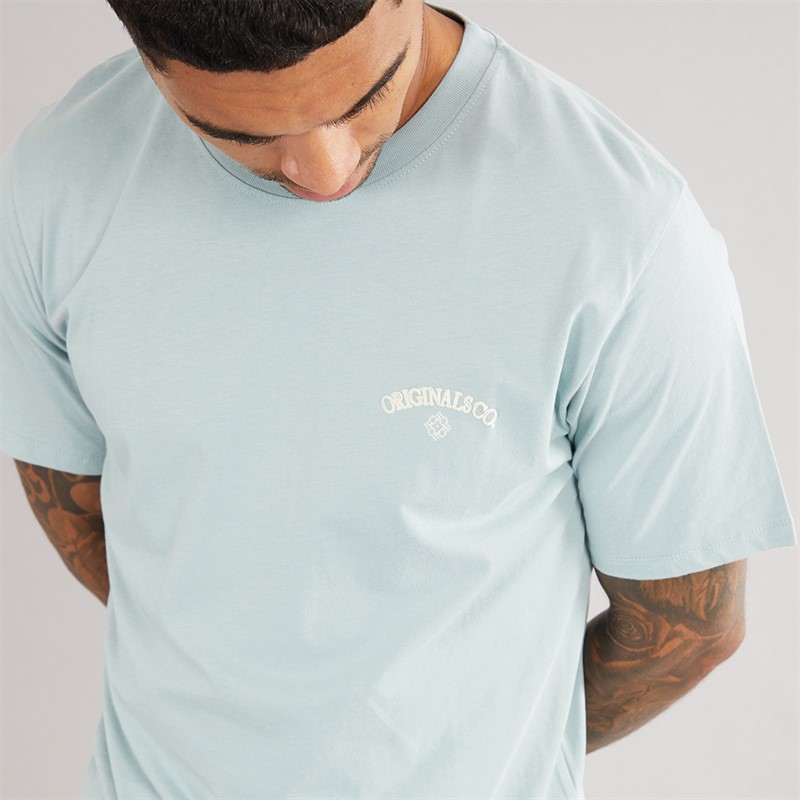 JACK & JONES T-Shirts Santorini Back Homme Vert