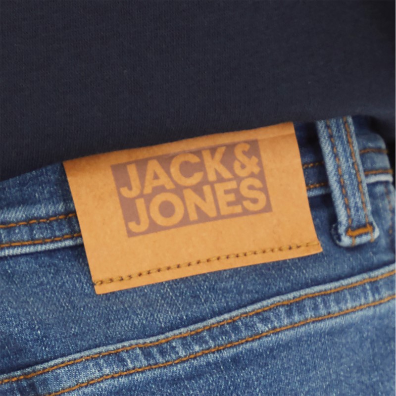 JACK AND JONES Boys Clark Original Jeans Blue Denim