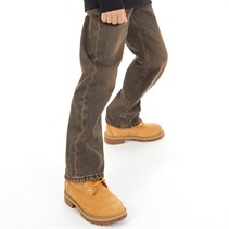 JACK AND JONES Boys Chris Original Jeans Grey Denim