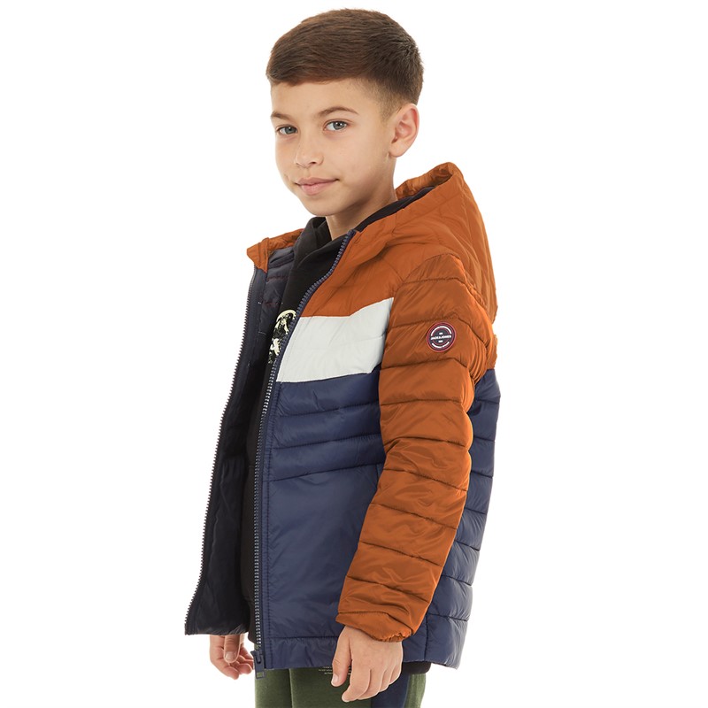 JACK & JONES Drenge Sprint Pufferjakke Blå Blazer