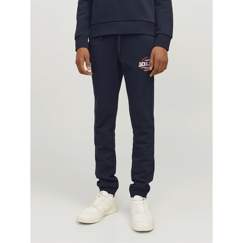 JACK AND JONES Drenge Logo Joggingbukser Blå Blazer