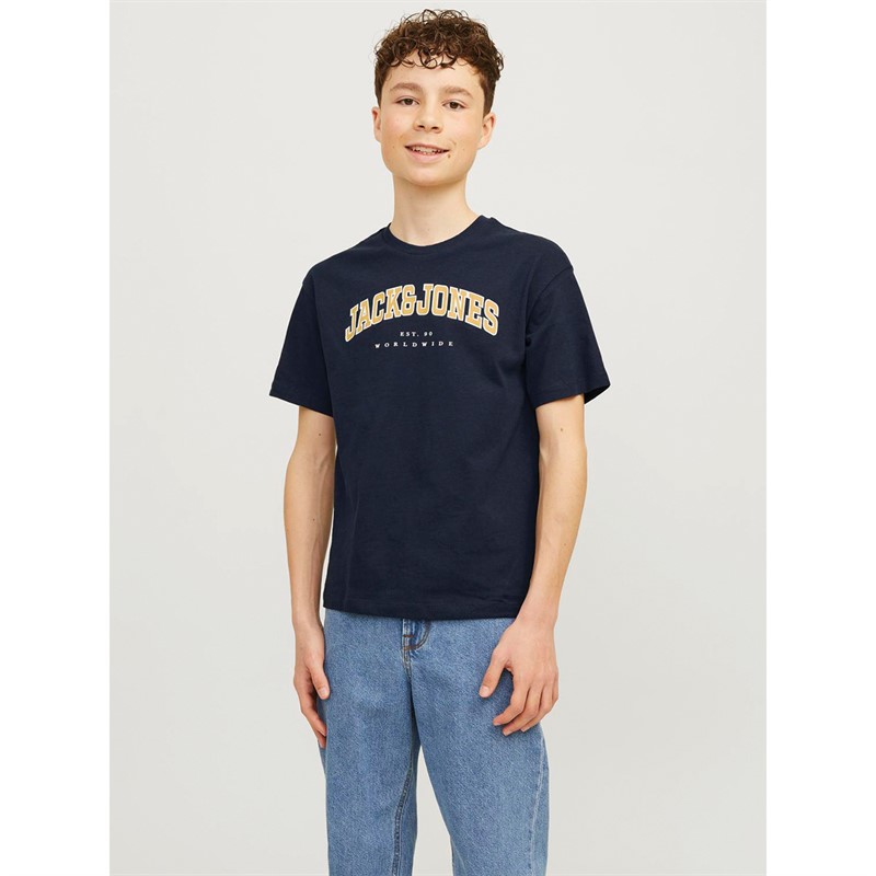 Jack & Jones Jjecorp Logo Tee Ss O-neck Noos Jnr Camiseta, Niños