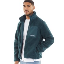 JACK AND JONES Mens Vesterbro Teddy Jacket Magical Forest