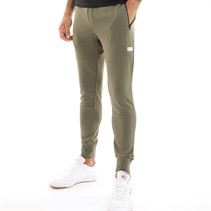 JACK AND JONES Mens Twill Air Joggers Dusty Olive