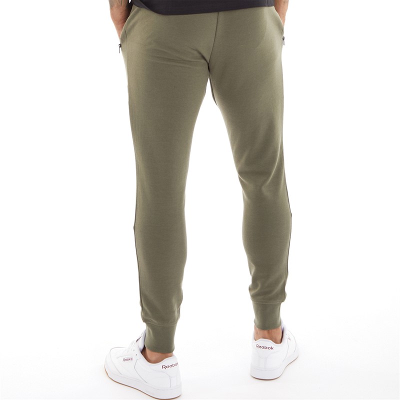 JACK & JONES Mens Twill Air Joggers Dusty Olive