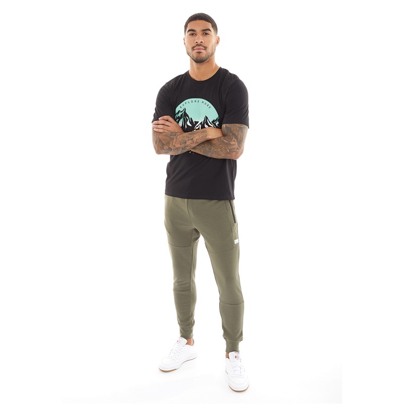 Olive green sweatpants mens new arrivals