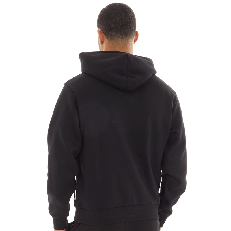 Buy JACK AND JONES Mens Urban Edge Graphic Hoodie Black
