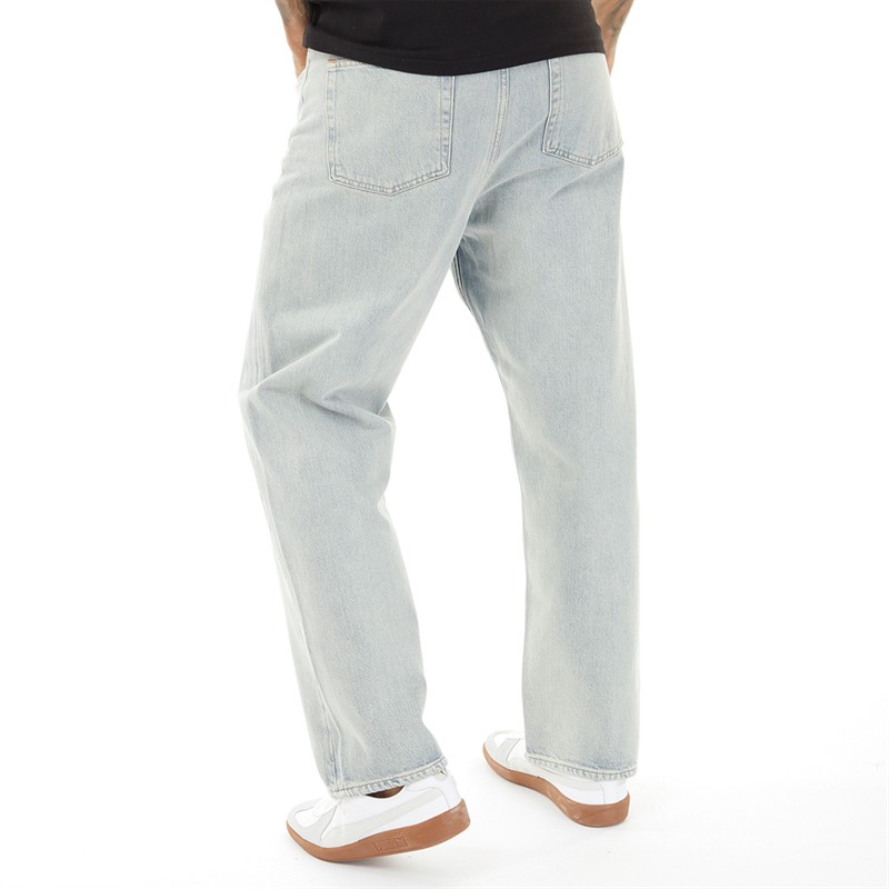 JACK & JONES Mens Alex Classic 244 Baggy Fit Jeans Blue Denim