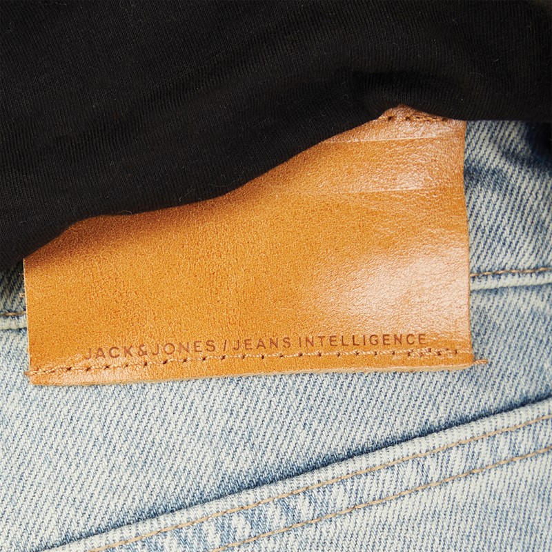 JACK & JONES Mens Alex Classic 244 Baggy Fit Jeans Blue Denim