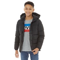 JACK AND JONES Boys Speed Puffer Jacket Black