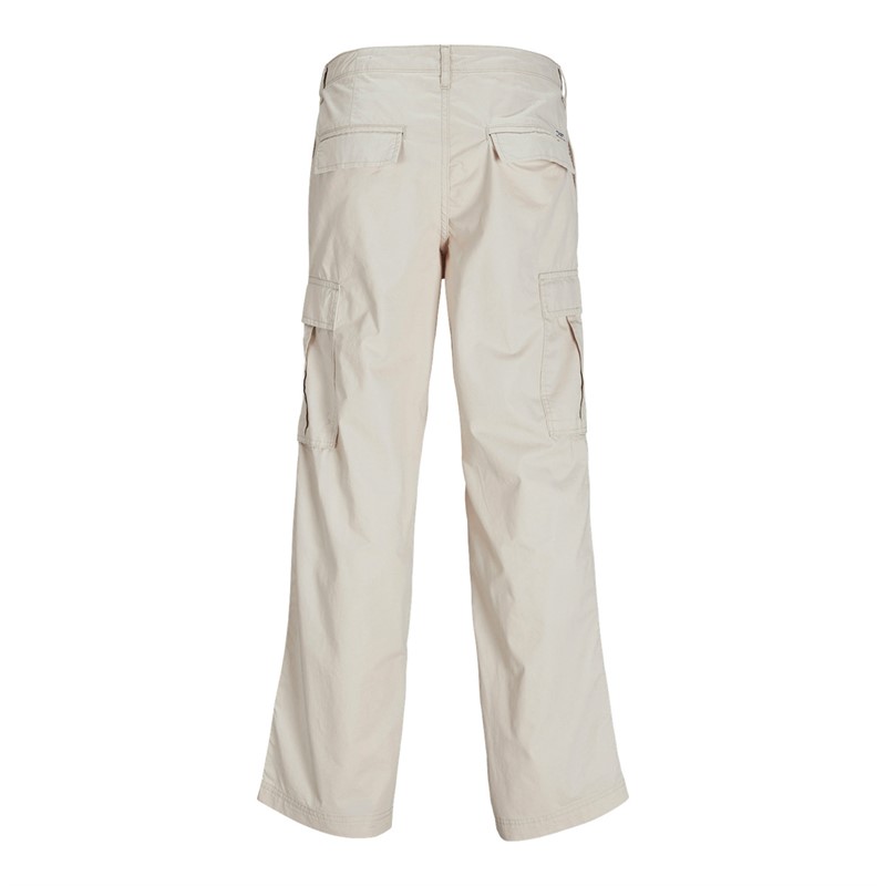 JACK AND JONES Mens Bill Knockout Cargo Pants Moonbeam