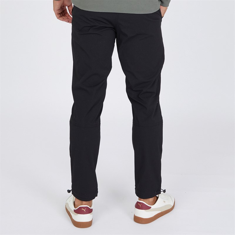 JACK AND JONES Mens Slim Fit Technical Trousers Black