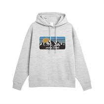 JACK AND JONES Mens Peak Hoodie White Melange